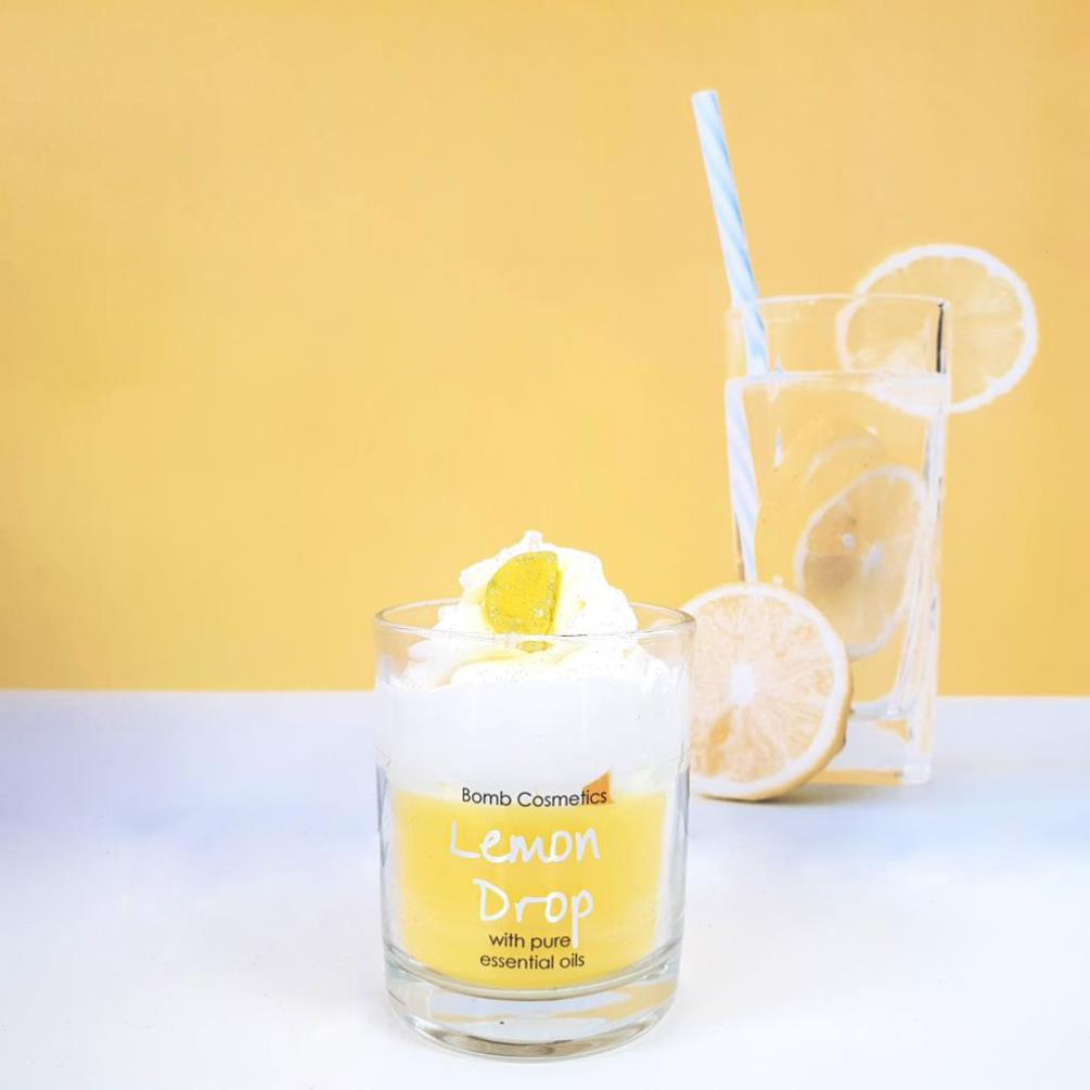 Bomb Cosmetics Lemon Drop Piped Candle Extra Image 2